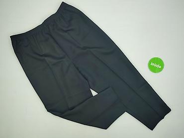 black squad oversized fit: Spodnie materiałowe damskie, rozmiar 4XL — 2