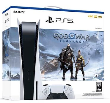 PS5 (Sony PlayStation 5): Игровая приставка Sony Playstation 5 Blu-ray Edition + God of War