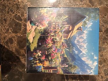 puzzle xalca: 1000 parçalı təbii mənzərə Jigsaw puzzle. Premium Qalın və Dayanıqlı — 2