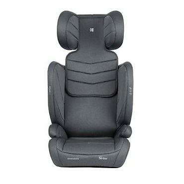 crocs papuce bele: KIKKA BOO i-Stand autosedište, I-Size, ISOFIX, 100–150 cm, dark grey — 4