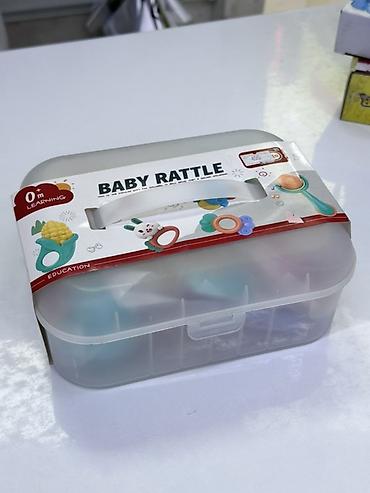 зайка alilo: Набор погремушек для малышей BABY RATTLE в пластиковой переносной — 2