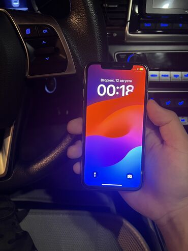 телефон бву: IPhone Xs, Б/у, 64 ГБ, White Titanium, Чехол, Кабель, 76 %