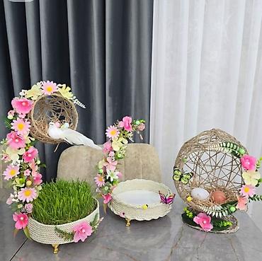 Novruz bayramı dekorları: Taxta novruz səpəsi üçün əsaslar – əl işidir Məhsul təsviri: - Novruz — 10