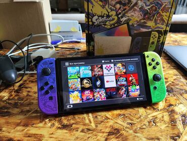 Nintendo Switch OLED: Продаю Nintendo switch oled чипованый, брали под прохождение Zelda