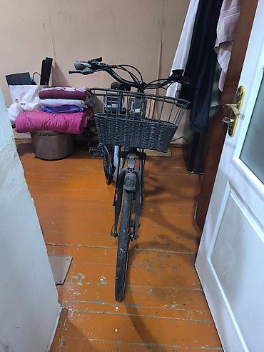 Электровелосипеды: Youilon City Elektro Velosiped 26" - Səbətli, Baqajlı Hollandiyadan — 2