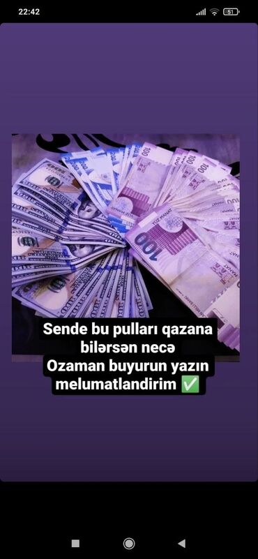 bineqedi is elanlari: Marketoloq tələb olunur, Onlayn iş, 30-45 yaş, Təcrübəsiz