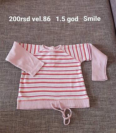 vreca za spavanje za bebe: Dečija dukserica/majica dugih rukava Smile - Brend: Smile - Veličina — 1