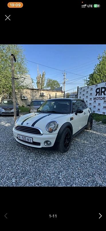 Mini Mini Cooper (2002-Present): 2010 г., 1.6 л, Механика, Бензин, Хэтчбэк at lalafo.kg Mini Mini Cooper (2002-Present): 2010 г., 1.6 л, Механика, Бензин, Хэтчбэк