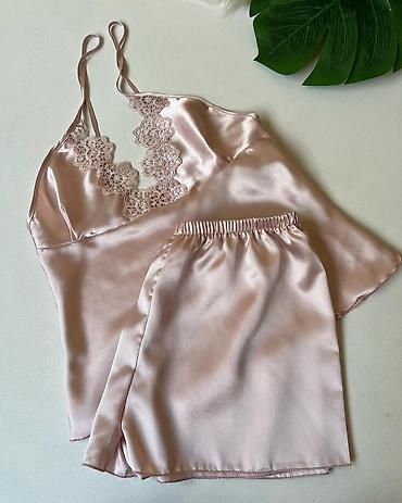 Пеньюары: Пеньюар, Шелк, Длинная модель, Турция — 8