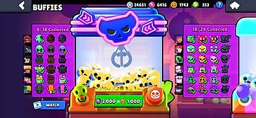 Игровые автоматы: Аккаунт Brawl Stars(Бравл Старс) Основное: - Трофеи: 55 707 - Создан — 3
