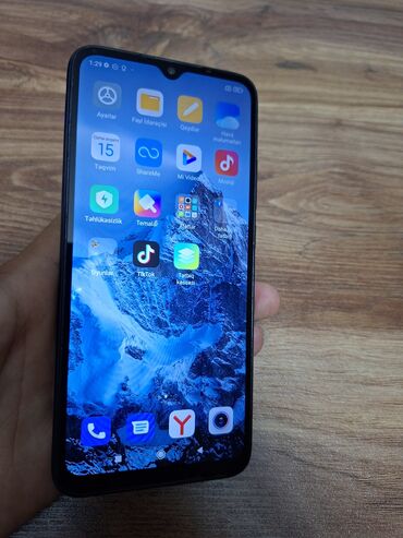 mobil nomre axtarisi: Redmi 9A, 32 GB, rəng - Qara, Zəmanət, İki sim kartlı, Face ID