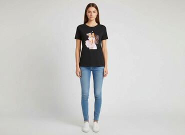 redbubble t shirty: Shein, Футболка жіноча, розмір XS