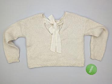 reserved bialy sweter: Sweter damski, rozmiar S — 3