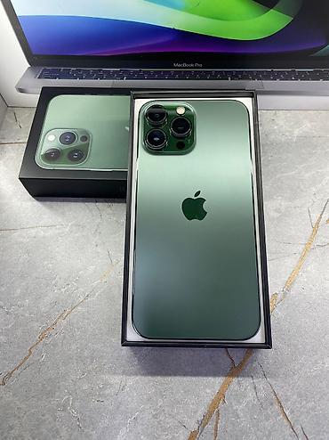 Apple iPhone: IPhone 13 Pro Max, Б/у, 256 ГБ, Alpine Green, Зарядное устройство, Коробка, Чехол, В рассрочку, 100 % — 3