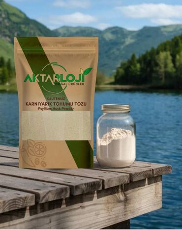 laqunda satilir: Psillium(Psyllium Husk-Karnıyarık otu tohumu) satılır. Stok mövcuddur