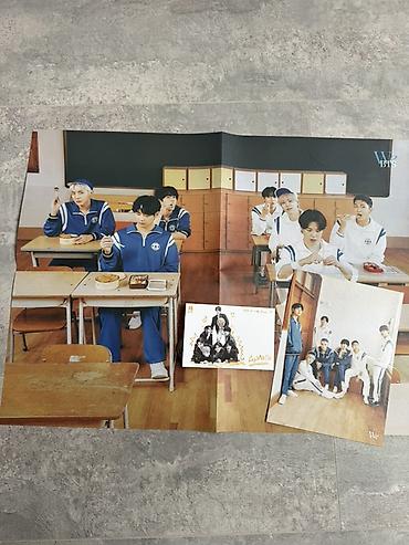 CD, DVD дисктер: Постер и фотокарточки BTS — серия “Us, Ourselves, &” (Special 8 — 4