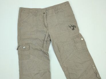 cross jeans spodnie: Штани 3/4 жіночі, L, стан - Дуже гарний