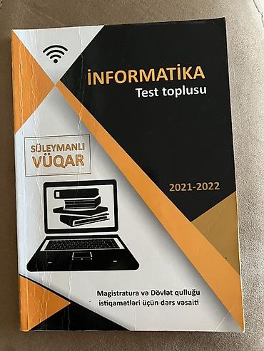 Tədris ədəbiyyatı: Dərslik vəsaitləri: Məntiq 1 və 2 ci hissə, Riyaziyyat test bankı 1 — 21