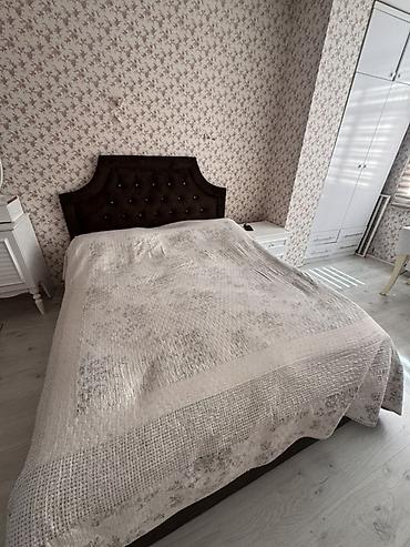 Çarpayılar: Mebel dəsti – çarpayı - Nəfəsalan parça ilə üzlənmiş, yumşaq süngərli — 3