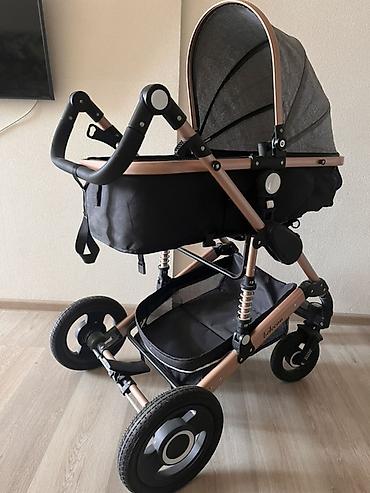 uşağ paltarlari: Uşaq arabası – Belecoo 2-in-1 (beşik + gəzinti) Xüsusiyyətlər: - — 3