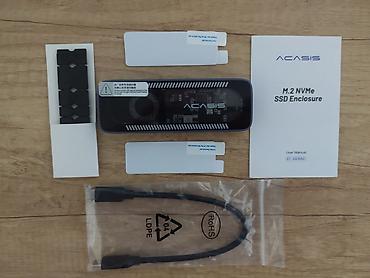 Другие комплектующие: Внешний бокс ACASIS Air Box для твердотельных накопителей М.2 NVMe — 9