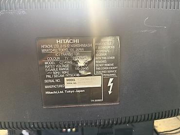 jack e4: СРОЧНО ПРОДАЮ РАБОЧИЙ Телевизор Hitachi C21 45MS (CRT, цветной) - — 3