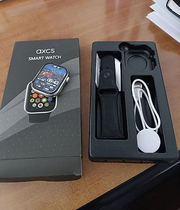 Акылдуу сааттар: AXCS Smart Watch 45mm — умные часы с прямоугольным экраном и — 1