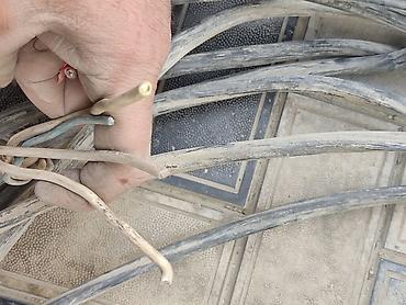elektrik kabel satışı: Elektrik kabelləri dəsti - Qara kabel: özünüdaşıyan izolyasiyalı xətt — 6