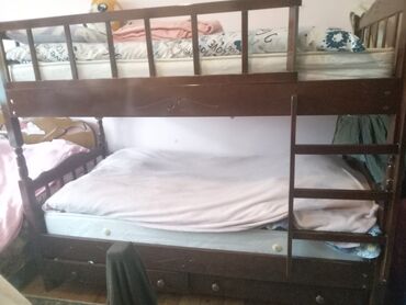 2 mərtəbəli çarpayı: İşlənmiş, İkinəfərlik çarpayı, Bazalı, Matras ilə, Siyirməli, Rusiya