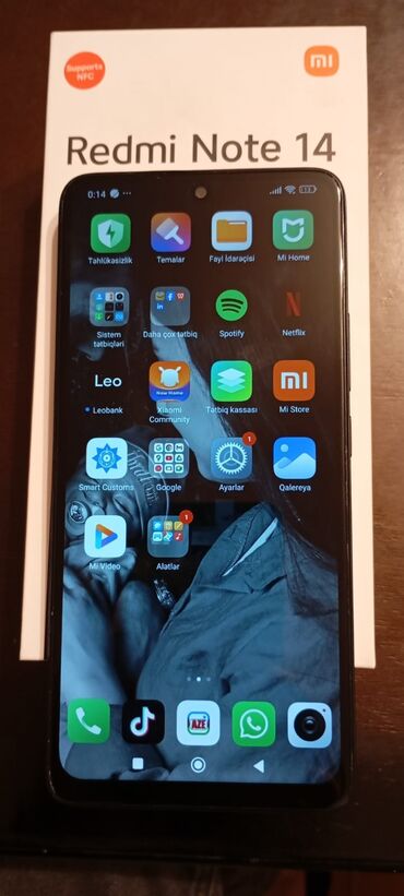 Redmi: Redmi Note 14, 256 GB, rəng - Qara