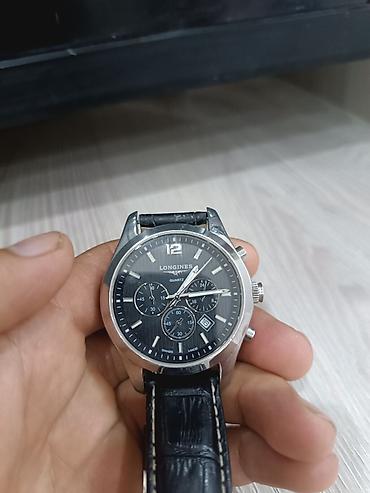 mn m: Часы Longines, кварцевые, с хронографом. Особенности: - Круглый — 3