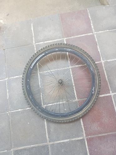 velosiped şini: Amartezatorlu ön vilka 26lıq yaxşı vəziyyətdədir və ön disk 26lıq — 1