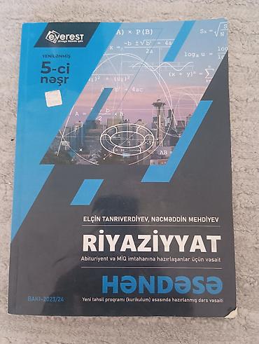 Спорт и хобби: Məhsul: Riyaziyyat – Həndəsə dərs vəsaiti (Everest nəşri) Müəlliflər — 1