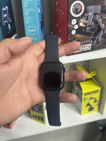 Smart saatlar: İşlənmiş, Smart saat, Apple, Sim kart, rəng - Göy