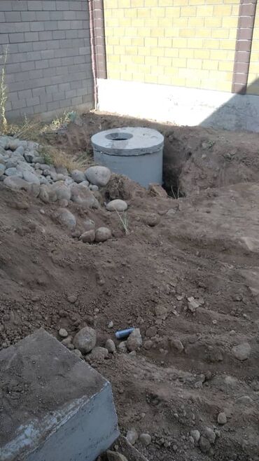 Канализационные работы: Копаем септик и колодцы, траншеи канализации и под водопроводный — 7