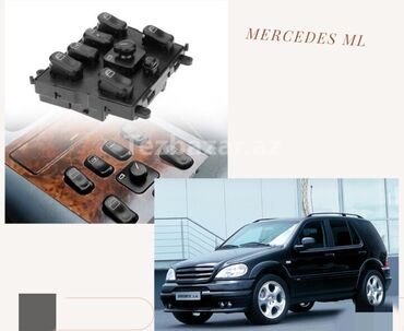 запчасти subaru legacy: Şüşə qaldıran knopka. ML Mercedes 163 kuza üçün şüşə qaldıran blok