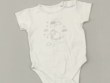 body niemowlęce białe z kołnierzykiem: Body, Mothercare, 3-6 m, 
stan - Zadowalający