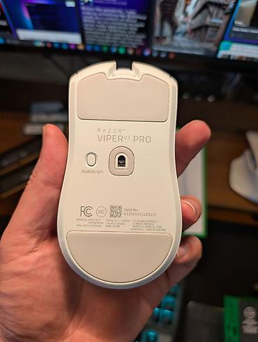 g pro wireless: Игровая мышь Razer Viper V3 Pro White Edition - Беспроводная — 5