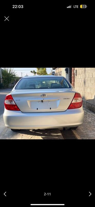 Toyota: Toyota Camry: 2002 г., 2.4 л, Автомат, Бензин, Седан — 9