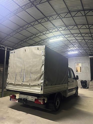 танар прицеп: Mercedes-Benz Sprinter 315 CDI тентованный бортовой грузовик с двойной — 3