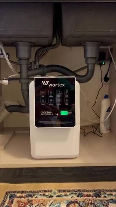 Wortex Plus Pompalı 6 Aşamalı su filtri – mətbəxdə həm təmiz su, həm