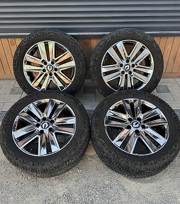 Колеса в сборе 265 / 50 / R 20, Всесезонная, Б/у, Комплект, Внедорожные (АТ/МТ), отверстий - 5 at lalafo.kg Колеса в сборе 265 / 50 / R 20, Всесезонная, Б/у, Комплект, Внедорожные (АТ/МТ), отверстий - 5