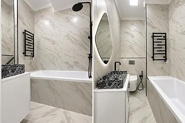 Продажа квартир: 3 комнаты, 81 м², Асанбай мкр Элитка, 4 этаж, Евроремонт — 8