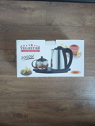kt 8 max: Vegastar Electric Kettle çay dəsti – model 3066 - Güc: 2000 W - — 1