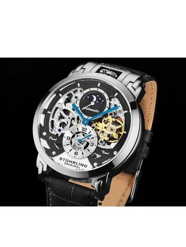 часы спорт: 906.02. Мужские американские механические часы Stuhrling original