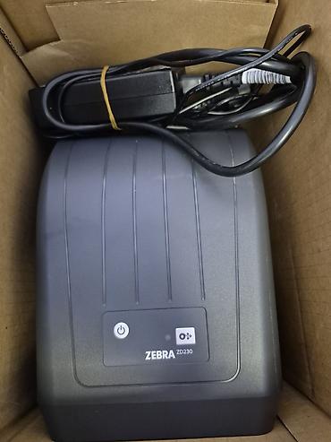 zs 1115: Термотрансферный принтер Zebra zd230 для печати этикеток. б/у — 2