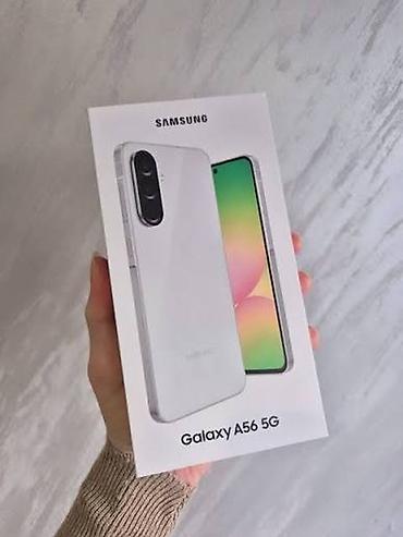 fen satisi: Samsung Galaxy A56 5G, 128 GB, rəng - Ağ, Zəmanət, Sensor, İki sim kartlı — 1