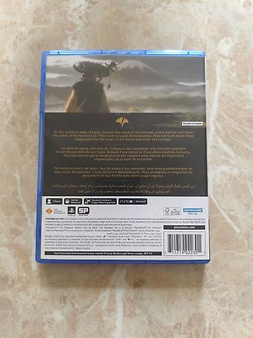 диск playstation 5: Ghost of yotei ideal vəziyyətdədir.Real alıcılara endirim — 2