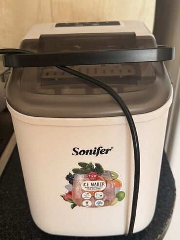 İçkilər üçün digər texnika: Sonifer buz hazırlayan aparat - Güc: 112W - Model: Sonifer Ice Maker