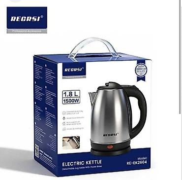 coffee maker: Электрический чайник RECRSI RE-EK2604 - Объем: 1,8 л - Мощность: 1500 — 1